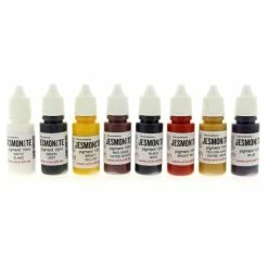 Plâtre De Moulage Assortiment De Pigments Jesmonite - 8 X 10 Ml