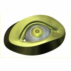 Alternative view of Czech Beads Exclusive Moule 1pc Gros All-Seeing Oeil Magique En Plastique Fabrication De Savon De Cire Chocolat Gypse Fromage Co