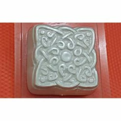 Alternative view of Czech Beads Exclusive Moule 1pc Magie Noeud Celtique Ornement En Plastique Fabrication De Savon De Cire Chocolat Gypse Fromage C