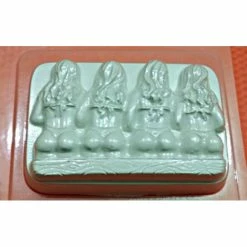 Alternative view of Czech Beads Exclusive Moule 1pc Fille Bas De Bikini Plage De Moulage En Plastique De Fabrication De Savon De Cire Chocolat Gypse
