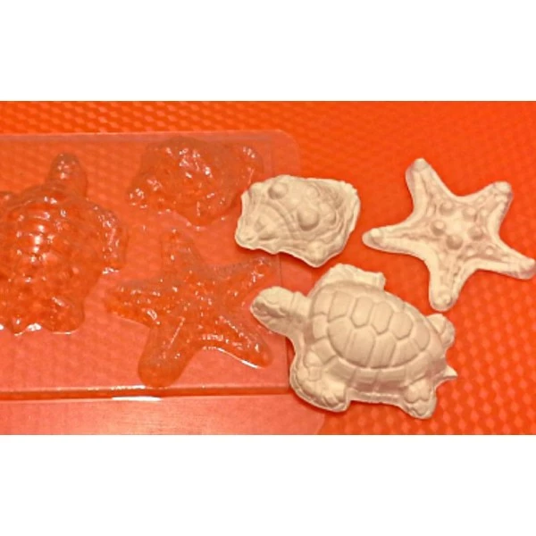 Czech Beads Exclusive Moule 1pc Mer Animaux Marins En Plastique Fabrication De Savon De Cire Chocolat Gypse Fromage Cookies Géla 2 Czech Beads Exclusive Moule 1pc Mer Animaux Marins En Plastique Fabrication De Savon De Cire Chocolat Gypse Fromage Cookies Géla – Image 2