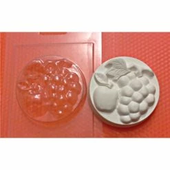 Alternative view of Czech Beads Exclusive Moule 1pc Apple Vigne Fruits En Plastique Fabrication De Savon De Cire Chocolat Gypse Fromage Cookies Géla