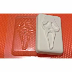 Alternative view of Czech Beads Exclusive Moule 1pc Crier Masque D'Halloween Film Plastique Fabrication De Savon De Cire Chocolat Gypse Fromage Cook