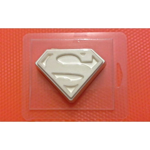 Czech Beads Exclusive Moule 1pc Superman Signe Film Marvel En Plastique Fabrication De Savon De Cire Chocolat Gypse Fromage Cook 2 Czech Beads Exclusive Moule 1pc Superman Signe Film Marvel En Plastique Fabrication De Savon De Cire Chocolat Gypse Fromage Cook – Image 2