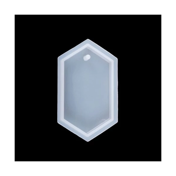 Perlesmania S11103424 PAX 1 Moule En Silicone Hexagone 7cm Pour Creation Fimo Cernit Resine 1 Perlesmania S11103424 PAX 1 Moule En Silicone Hexagone 7cm Pour Creation Fimo Cernit Resine