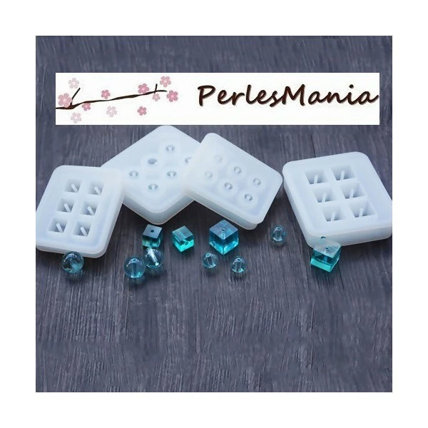 Perlesmania 1 MOULE EN SILICONE 6 CUBES 16mm Utilisation FIMO RESINE S1182300 2 Perlesmania 1 MOULE EN SILICONE 6 CUBES 16mm Utilisation FIMO RESINE S1182300 – Image 2