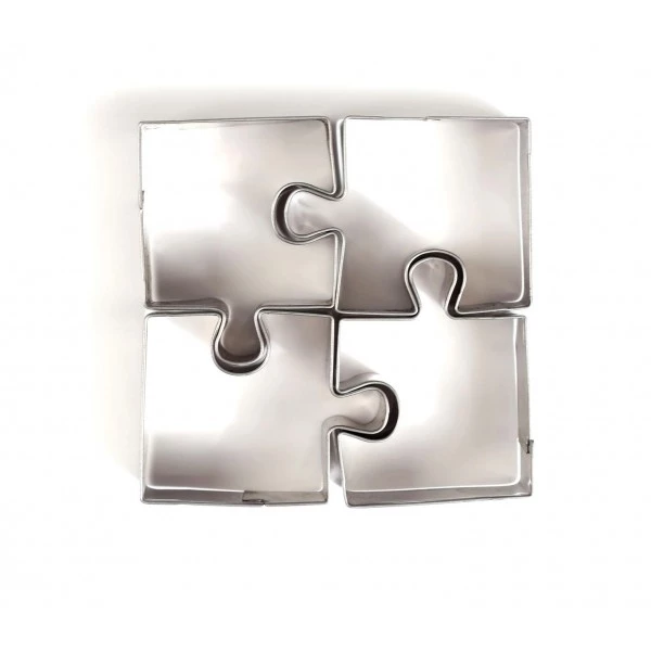 Perlesmania Moule Lot De 4 Emporte-pièces En Inox Puzzle Graine Créative265068 1 Perlesmania Moule Lot De 4 Emporte-pièces En Inox Puzzle Graine Créative265068