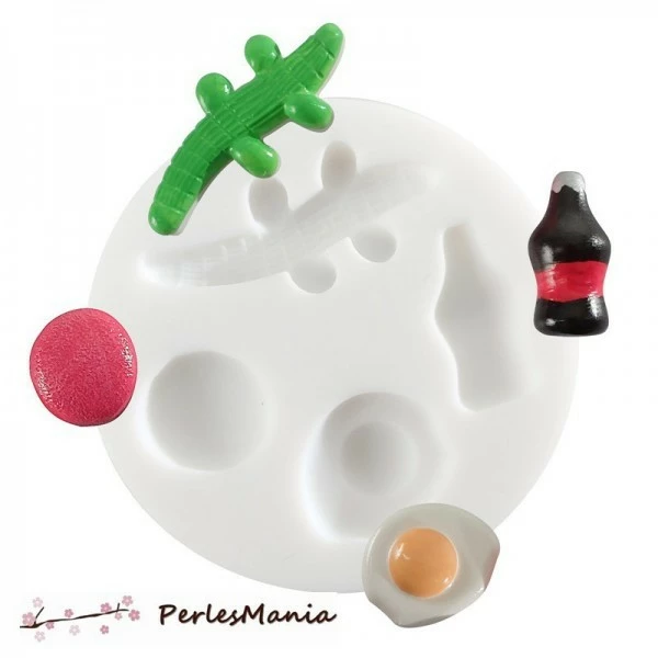 Perlesmania 1 MINI MOULE EN SILICONE SUCRERIES CREATIONS FIMO SCULPEY CERNIT Ref 284423 1 Perlesmania 1 MINI MOULE EN SILICONE SUCRERIES CREATIONS FIMO SCULPEY CERNIT Ref 284423