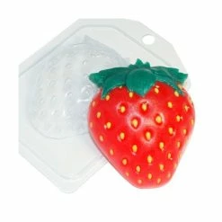 Czech Beads Exclusive 1pc Fraise Sucrée De La Nourriture En Plastique De Savon La Fabrication Du Chocolat De Gypse Moule D