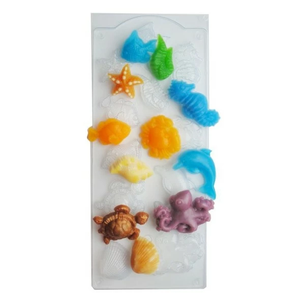 Czech Beads Exclusive Moule 1pc Marin De La Mer D'Étoiles De Mer Poissons De Poulpe Tortue Hippocampe Des Animaux Mélange De Pla 1 Czech Beads Exclusive Moule 1pc Marin De La Mer D'Étoiles De Mer Poissons De Poulpe Tortue Hippocampe Des Animaux Mélange De Pla