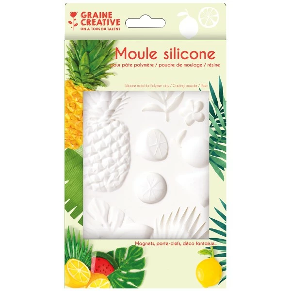 Graine Créative Moule Silicone - Agrumes - 20 X 13 Cm 4 Graine Créative Moule Silicone - Agrumes - 20 X 13 Cm – Image 4