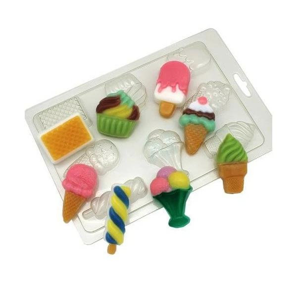 Czech Beads Exclusive Moule 1pc De Cône De Crème Glacée Stick Mini Bar Aliments Sucrés En Plastique De Savon La Fabrication Du C 1 Czech Beads Exclusive Moule 1pc De Cône De Crème Glacée Stick Mini Bar Aliments Sucrés En Plastique De Savon La Fabrication Du C