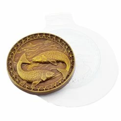 Czech Beads Exclusive Moule 1pc Chocolat Poisson Médaille En Plastique De Savon La Fabrication Du Chocolat De La Nourriture Moul
