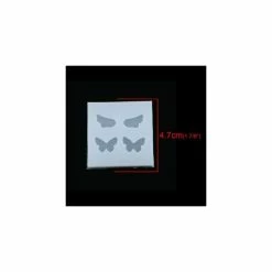 Perlesmania S116791 PAX 2 Moules En Silicone Ailes Et Papillons Pour Creation Fimo Cernit Resine