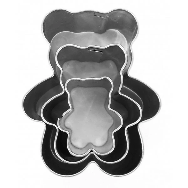 Perlesmania Moule Lot De 3 Emporte-pièces Acier Inoxydable Ourson Graine Créative 265049 1 Perlesmania Moule Lot De 3 Emporte-pièces Acier Inoxydable Ourson Graine Créative 265049