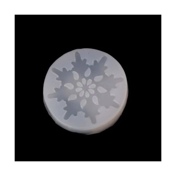 Perlesmania PS110113155 PAX 1 Moule En Silicone Pendentif Flocon De Neige Noel Pour Creation Fimo Resine 1 Perlesmania PS110113155 PAX 1 Moule En Silicone Pendentif Flocon De Neige Noel Pour Creation Fimo Resine