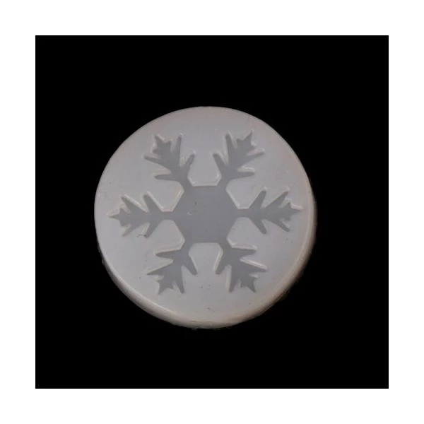 Perlesmania PS110113156 PAX 1 Moule En Silicone Pendentif Flocon De Neige Noel Pour Creation Fimo Resine 1 Perlesmania PS110113156 PAX 1 Moule En Silicone Pendentif Flocon De Neige Noel Pour Creation Fimo Resine