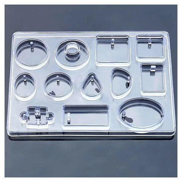 Perlesmania 1 Grand MOULE EN SILICONE 12 Formes ( H4102 ) 1 Perlesmania 1 Grand MOULE EN SILICONE 12 Formes ( H4102 )