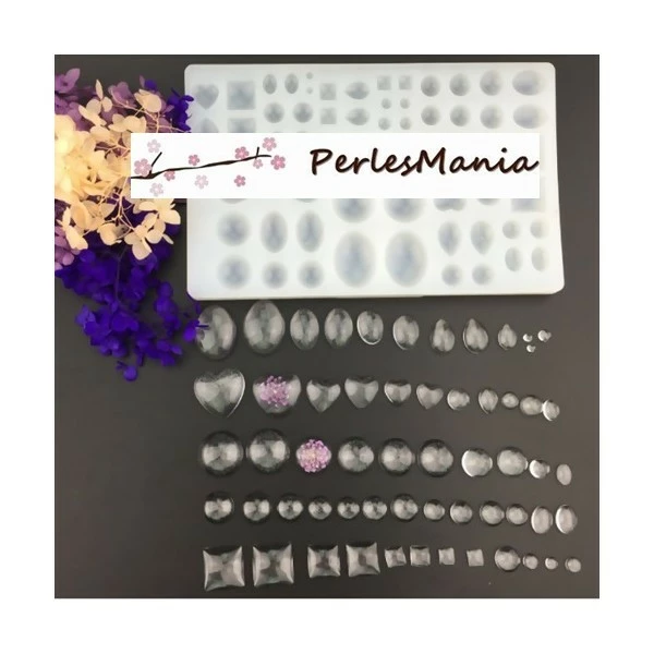 Perlesmania 1 Très Grand MOULE EN SILICONE S1191553 2 Perlesmania 1 Très Grand MOULE EN SILICONE S1191553 – Image 2