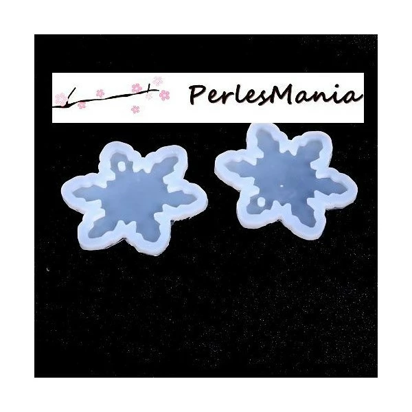 Perlesmania PAX 2 Pendentif MOULE EN SILICONE Etoile De Neige Pour Resine Fimo S1196079 1 Perlesmania PAX 2 Pendentif MOULE EN SILICONE Etoile De Neige Pour Resine Fimo S1196079