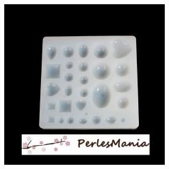 Perlesmania 1 MOULE EN SILICONE Pour 29 Cabochons RESINE S1189915
