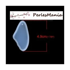 Perlesmania PAX 2 Pendentif MOULE EN SILICONE Aile Papillon Ange 4.9cm S1195063