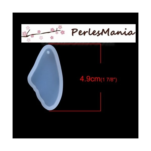 Perlesmania PAX 2 Pendentif MOULE EN SILICONE Aile Papillon Ange 4.9cm S1195063 1 Perlesmania PAX 2 Pendentif MOULE EN SILICONE Aile Papillon Ange 4.9cm S1195063
