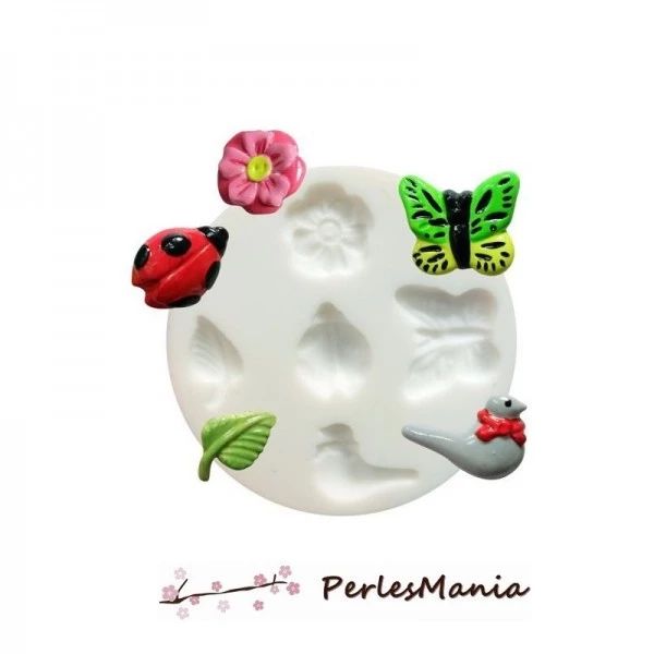 Perlesmania 1 MINI MOULE EN SILICONE NATURE CREATIONS FIMO SCULPEY CERNIT NATURE Ref 284403 1 Perlesmania 1 MINI MOULE EN SILICONE NATURE CREATIONS FIMO SCULPEY CERNIT NATURE Ref 284403