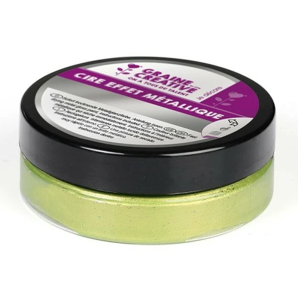 DTM-SOL Kit Moulage Cire Effet Métallique Vert Anis, 62.5gr, Patine Pour Carton, Bois, Argile, Polystyrène 1 DTM-SOL Kit Moulage Cire Effet Métallique Vert Anis, 62.5gr, Patine Pour Carton, Bois, Argile, Polystyrène