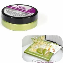 Alternative view of DTM-SOL Kit Moulage Cire Effet Métallique Vert Anis, 62.5gr, Patine Pour Carton, Bois, Argile, Polystyrène