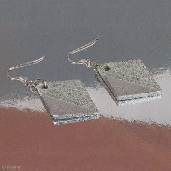 Rayher Kit Moulage Moule à Bijoux Losange Pour Béton, Pendentif En Caoutchouc Flexible, 3,9 Cm, Remplissage 7 Mm 3 Rayher Kit Moulage Moule à Bijoux Losange Pour Béton, Pendentif En Caoutchouc Flexible, 3,9 Cm, Remplissage 7 Mm – Image 3