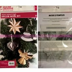 Graine Créative Kit Moulage Moule Thermoformé 4 Motifs Noël, étoile, Diamant, Ange Et Sapin De Noël Moderne, Hauteur Des Modèles -Boutique Rayher unnamed file 1357