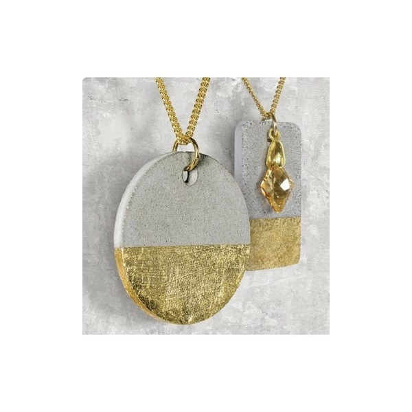 Rayher Kit Moulage Kit De Réalisation De Bijoux En Béton Créatif, 50g De Béton, 1 Moule, Lanière Cuir Et Breloque Aile 4 Rayher Kit Moulage Kit De Réalisation De Bijoux En Béton Créatif, 50g De Béton, 1 Moule, Lanière Cuir Et Breloque Aile – Image 4