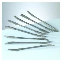 Efco Kit Moulage Lot De 8 Râpes Modèles Différents Pour Pierre à Savon Stéatite, Limes Longueur 19 Cm