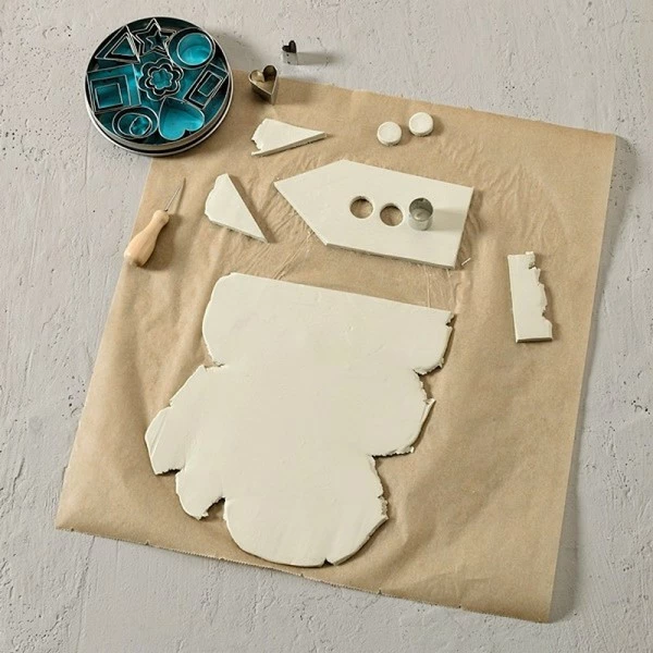 Efco Kit Moulage Pâte à Modeler Effet Terre Cuite Blanche 1 Kg, Séchant à L'air, Keramiplast 4 Efco Kit Moulage Pâte à Modeler Effet Terre Cuite Blanche 1 Kg, Séchant à L'air, Keramiplast – Image 4