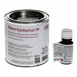 Efco Kit Moulage Caoutchouc De Silicone Universel NV, 500 Gr Et 10 Ml De Durcisseur