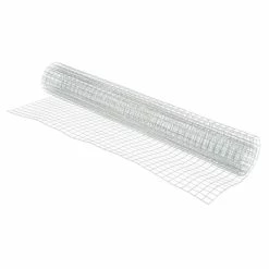 Efco Kit Moulage Grillage Zingué 50 Cm X 100 Cm, Mailles Carrées 1,3 X 1,3 Cm, Treillage Galvanisé Pour Moulage