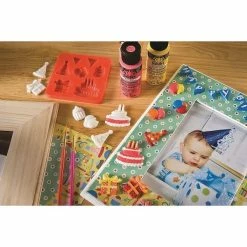 Mod Podge Kit Moulage Moule Mod Mold Célébration, 7 Designs, Planche 95 X 95 Mm En Silicone Extra Flexible Anniversaire 7 Mod Podge Kit Moulage Moule Mod Mold Célébration, 7 Designs, Planche 95 X 95 Mm En Silicone Extra Flexible Anniversaire -Boutique Rayher unnamed file 1383