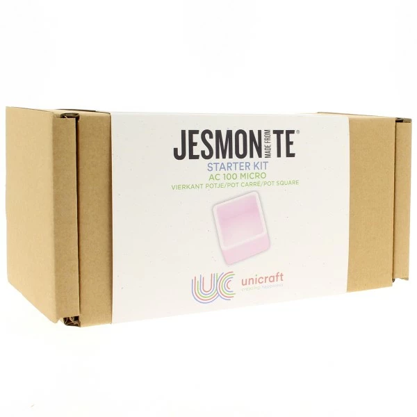 Plâtre De Moulage Kit Jesmonite - Pot Carré - AC100 Micro - 1 Pce 1 Plâtre De Moulage Kit Jesmonite - Pot Carré - AC100 Micro - 1 Pce