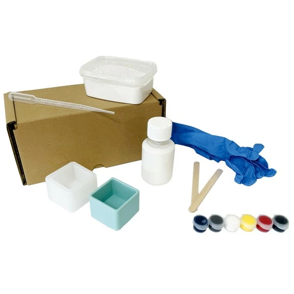 Plâtre De Moulage Kit Jesmonite - Pot Carré - AC100 Micro - 1 Pce 2 Plâtre De Moulage Kit Jesmonite - Pot Carré - AC100 Micro - 1 Pce – Image 2