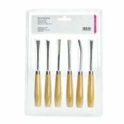 Alternative view of Efco Kit Moulage Outils De Sculpture Pour Pierre Stéatite, Gouges De 16 Cm De Long, Lot De 6