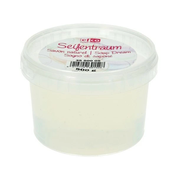 Efco Kit Moulage Savon Naturel Glycérine Transparent, 500 G, Pour Création Diy De Savon 1 Efco Kit Moulage Savon Naturel Glycérine Transparent, 500 G, Pour Création Diy De Savon