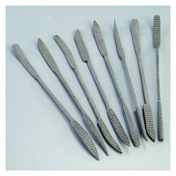 Pebaro Kit Moulage Lot De 8 Râpes Modèles Différents Pour Pierre à Savon Stéatite, Limes Longueur 25 Cm 1 Pebaro Kit Moulage Lot De 8 Râpes Modèles Différents Pour Pierre à Savon Stéatite, Limes Longueur 25 Cm