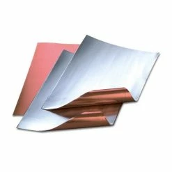 Efco Kit Moulage Lot De 3 Feuilles Aluminium, Cuivre / Argenté, 20 X 30 Cm, ép. 0,15 Mm