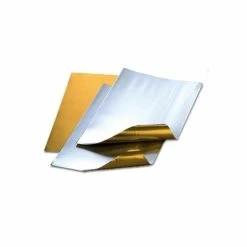 Efco Kit Moulage Feuille Aluminium Découpée, Doré / Argenté, 20 X 30 Cm, ép. 0,15 Mm, Lot De 3