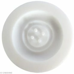 Graine Créative Moule Fimo Mini Moule Silicone - Bouton - 5 Cm - 1 Forme