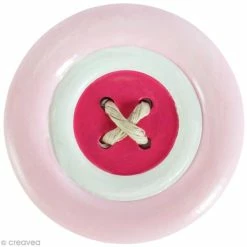 Alternative view of Graine Créative Moule Fimo Mini Moule Silicone - Bouton - 5 Cm - 1 Forme