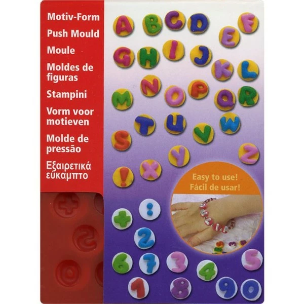 Moule Fimo Moule Pour FIMO Alphabet Et Chiffres 1 Moule Fimo Moule Pour FIMO Alphabet Et Chiffres