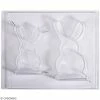 Rayher Moule Déco Pour Béton Créatif Moule Pour Béton Créatif - Lapins - 2 Pcs