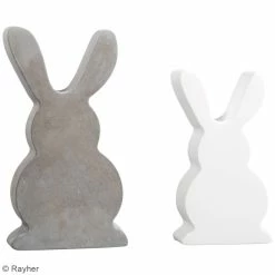 Rayher Moule Déco Pour Béton Créatif Moule Pour Béton Créatif - Lapins - 2 Pcs -Boutique Rayher unnamed file 1498